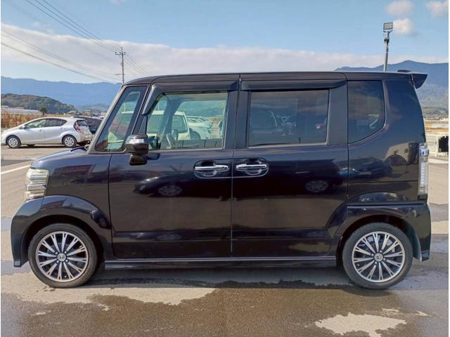 Ｎ－ＢＯＸカスタム Ｇ・ターボＡパッケージ　ＳＤナビ　フルセグＴＶ　リアカメラ　スマートキー　ＨＩＤヘッドライト　衝突軽減ブレーキ　両側パワスラ　Ｂｌｕｅｔｏｏｔｈ　クルコン　純正１５インチアルミ　ＥＴＣ（7枚目）