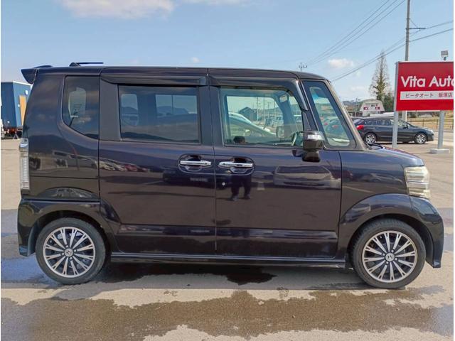 Ｎ－ＢＯＸカスタム Ｇ・ターボＡパッケージ　ＳＤナビ　フルセグＴＶ　リアカメラ　スマートキー　ＨＩＤヘッドライト　衝突軽減ブレーキ　両側パワスラ　Ｂｌｕｅｔｏｏｔｈ　クルコン　純正１５インチアルミ　ＥＴＣ（8枚目）