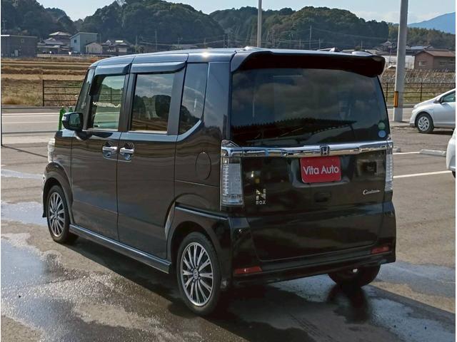 Ｎ－ＢＯＸカスタム Ｇ・ターボＡパッケージ　ＳＤナビ　フルセグＴＶ　リアカメラ　スマートキー　ＨＩＤヘッドライト　衝突軽減ブレーキ　両側パワスラ　Ｂｌｕｅｔｏｏｔｈ　クルコン　純正１５インチアルミ　ＥＴＣ（10枚目）