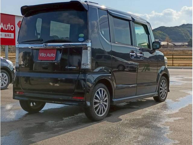 Ｎ－ＢＯＸカスタム Ｇ・ターボＡパッケージ　ＳＤナビ　フルセグＴＶ　リアカメラ　スマートキー　ＨＩＤヘッドライト　衝突軽減ブレーキ　両側パワスラ　Ｂｌｕｅｔｏｏｔｈ　クルコン　純正１５インチアルミ　ＥＴＣ（12枚目）