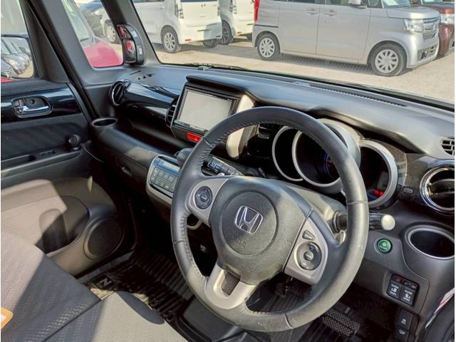 Ｎ－ＢＯＸカスタム Ｇ・ターボＡパッケージ　ＳＤナビ　フルセグＴＶ　リアカメラ　スマートキー　ＨＩＤヘッドライト　衝突軽減ブレーキ　両側パワスラ　Ｂｌｕｅｔｏｏｔｈ　クルコン　純正１５インチアルミ　ＥＴＣ（19枚目）