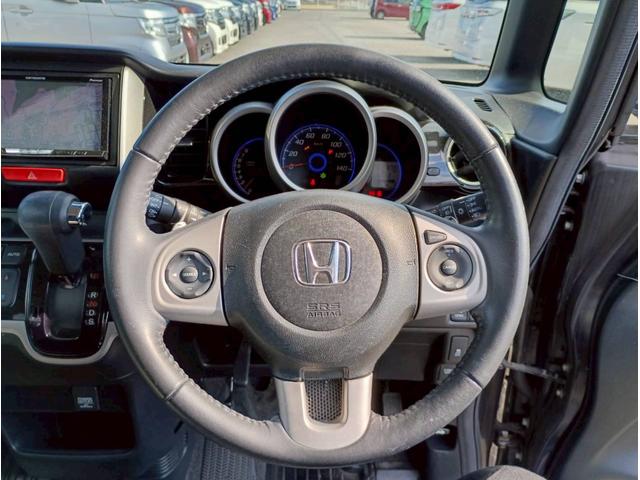 Ｎ－ＢＯＸカスタム Ｇ・ターボＡパッケージ　ＳＤナビ　フルセグＴＶ　リアカメラ　スマートキー　ＨＩＤヘッドライト　衝突軽減ブレーキ　両側パワスラ　Ｂｌｕｅｔｏｏｔｈ　クルコン　純正１５インチアルミ　ＥＴＣ（25枚目）