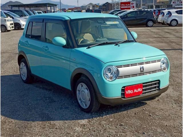 アルトラパン Ｓ　メモリーナビ　フルセグＴＶ　スマートキー　ＬＥＤヘッドライト　衝突軽減ブレーキ　シートヒーター　Ｂｌｕｅｔｏｏｔｈ　純正１４インチ鉄（8枚目）