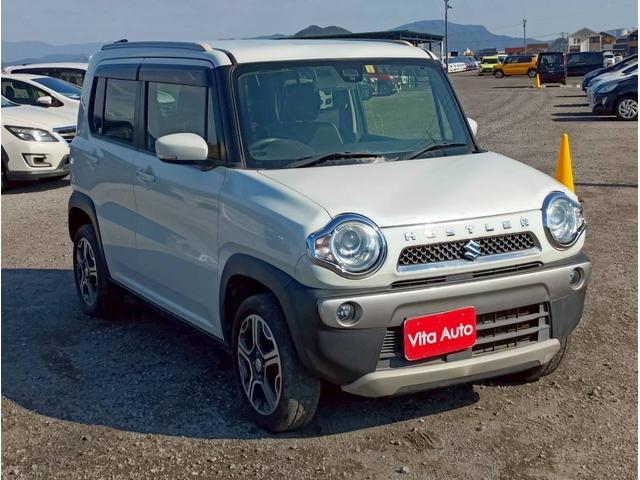 ハスラー Ｘターボ　ＳＤナビ　フルセグＴＶ　スマートキー　ＨＩＤヘッドライト　衝突軽減ブレーキ　シートヒーター　Ｂｌｕｅｔｏｏｔｈ　純正１５インチアルミ　ＥＴＣ（5枚目）