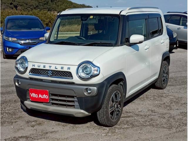 ハスラー Ｘターボ　ＳＤナビ　フルセグＴＶ　スマートキー　ＨＩＤヘッドライト　衝突軽減ブレーキ　シートヒーター　Ｂｌｕｅｔｏｏｔｈ　純正１５インチアルミ　ＥＴＣ（7枚目）