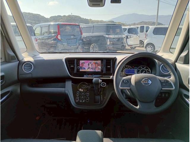 デイズルークス ハイウェイスター　Ｇターボ　ＳＤナビ　フルセグＴＶ　全方位カメラ　スマートキー　ＬＥＤヘッドライト　衝突軽減ブレーキ　両側パワスラ　前ドラレコ　Ｂｌｕｅｔｏｏｔｈ　クルコン　純正１５インチアルミ（17枚目）