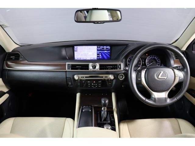 GS GS350 Iパッケージ 後期仕様バンパー 新品AME20インチAW&タイヤ ローダウン 純正ナビ Bluetooth バックカメラ ベージュレザーシート シートヒーター&エアコン スマートキー クルーズコントロール HID(4枚目)