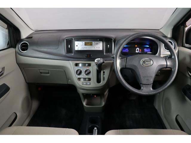 ミライース Ｘ　１５インチアルミ＆新品タイヤ　純正ＣＤ　ＥＴＣ　キーレス　プライバシーガラス　エコアイドル　電動格納ドアミラー　ヘッドライトレベライザー　除菌抗菌施工（4枚目）