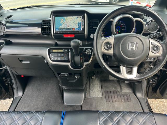 N-BOXカスタム G・ターボパッケージ 禁煙車 車検令和9年2月 後席モニター 地デジナビ 両側自動スライドドア プッシュスタート スマートキー ETC 前後ドライブレコーダー アイドリングストップ オートクルーズコントロール(33枚目)