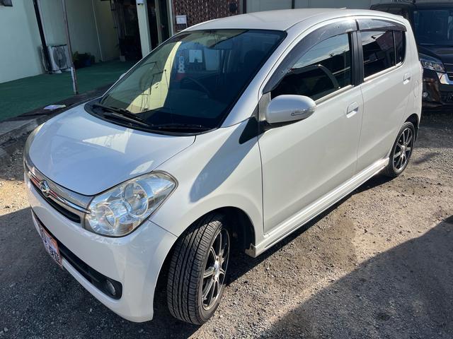 ミラカスタム ＲＳ　自社ローン対応　禁煙車　ターボ車　社外アルミホイール　フルセグ社外ナビ　ＣＤ　ＤＶＤ　ＨＤＤ　バックモニター　ＥＴＣ　キーレスフリー　スマートキー　運転席エアバッグ　助手席エアバッグ（13枚目）