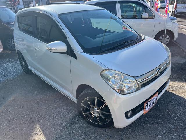 ミラカスタム ＲＳ　自社ローン対応　禁煙車　ターボ車　社外アルミホイール　フルセグ社外ナビ　ＣＤ　ＤＶＤ　ＨＤＤ　バックモニター　ＥＴＣ　キーレスフリー　スマートキー　運転席エアバッグ　助手席エアバッグ（19枚目）