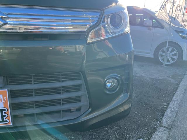 スペーシアカスタム XS 禁煙車 車検2年付き フルセグナビ CD DVD Bluetoothaudio プッシュスタート スマートキー フォグライト アイドリングストップ ETC 片側自動スライドドア 純正アルミホイール(12枚目)