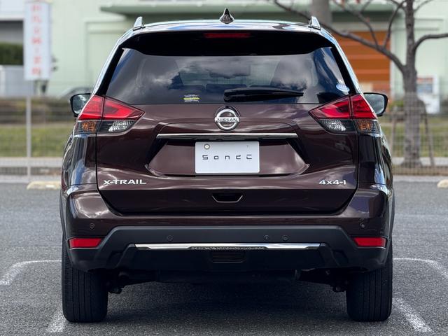 エクストレイル ２０Ｘｉ　レザーエディション　Ｖセレクション　４ＷＤ　純正９インチナビ　アラウンドビューモニター　インテリジェントルームミラー　プロパイロット　タンレザーシート　前席シートヒーター　パワーバックドア（4枚目）