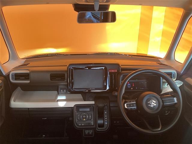 スペーシア ハイブリッドX 両側電動スライドドア クリアランスソナー 衝突被害軽減システム LEDヘッドランプ スマートキー アイドリングストップ 電動格納ミラー シートヒーター ベンチシート CVT 盗難防止システム ABS(5枚目)