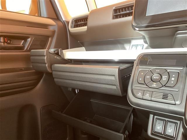 スペーシア ハイブリッドX 両側電動スライドドア クリアランスソナー 衝突被害軽減システム LEDヘッドランプ スマートキー アイドリングストップ 電動格納ミラー シートヒーター ベンチシート CVT 盗難防止システム ABS(8枚目)