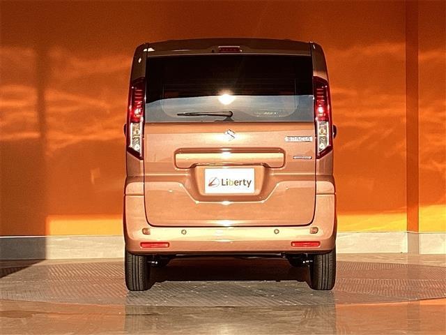 スペーシア ハイブリッドX 両側電動スライドドア クリアランスソナー 衝突被害軽減システム LEDヘッドランプ スマートキー アイドリングストップ 電動格納ミラー シートヒーター ベンチシート CVT 盗難防止システム ABS(19枚目)