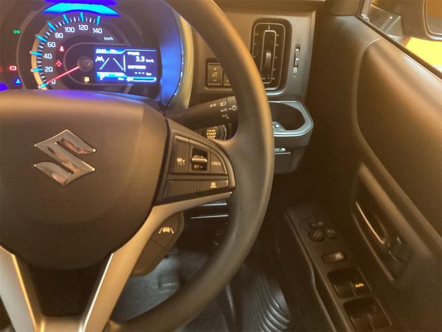 ハスラー ハイブリッドG クリアランスソナー オートクルーズコントロール レーンアシスト 衝突被害軽減システム オートライト スマートキー アイドリングストップ 電動格納ミラー シートヒーター CVT ESC エアコン(6枚目)