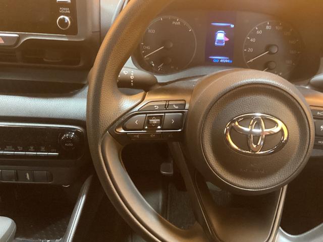 ヤリス ハイブリッドＸ　ＥＴＣ　バックカメラ　ナビ　クリアランスソナー　オートクルーズコントロール　レーンアシスト　衝突被害軽減システム　オートマチックハイビーム　オートライト　スマートキー（35枚目）