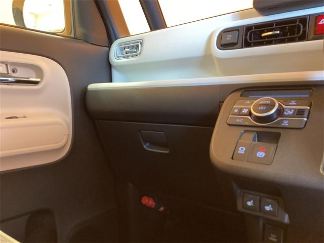 ムーヴキャンバス ストライプスG バックカメラ 両側電動スライドドア クリアランスソナー 衝突被害軽減システム オートライト LEDヘッドランプ スマートキー アイドリングストップ 電動格納ミラー シートヒーター ベンチシート CVT(12枚目)