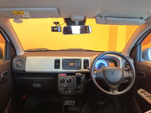 アルト L クリアランスソナー レーンアシスト 衝突被害軽減システム キーレスエントリー アイドリングストップ 電動格納ミラー シートヒーター CVT 盗難防止システム ABS ESC CD(5枚目)