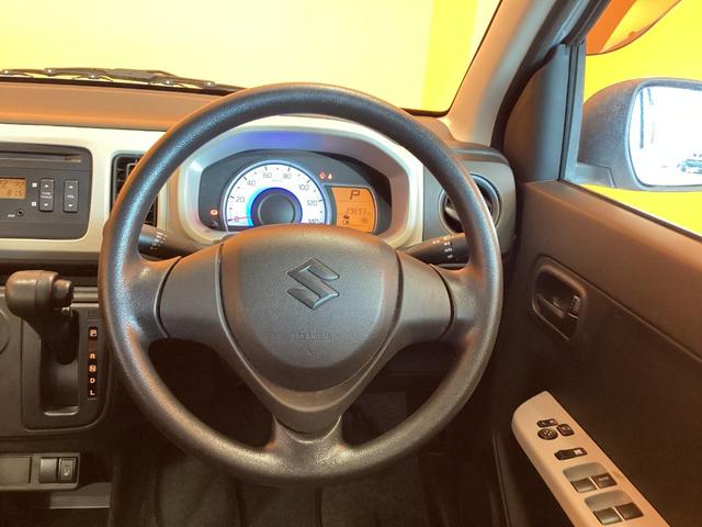 アルト L クリアランスソナー レーンアシスト 衝突被害軽減システム キーレスエントリー アイドリングストップ 電動格納ミラー シートヒーター CVT 盗難防止システム ABS ESC CD(6枚目)