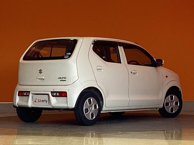 アルト L クリアランスソナー レーンアシスト 衝突被害軽減システム キーレスエントリー アイドリングストップ 電動格納ミラー シートヒーター CVT 盗難防止システム ABS ESC CD(18枚目)