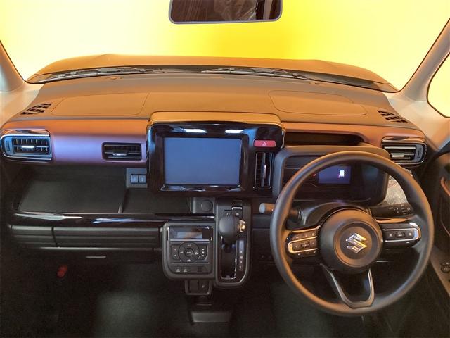 スペーシアカスタム ハイブリッドＧＳ　届出済未使用車　禁煙車　スズキセーフティサポート　アダプティブクルーズコントロール　ＬＥＤヘッドライト　左パワースライドドア　スマートキー　プッシュスタート　アイドリングストップ　フォグライト（5枚目）