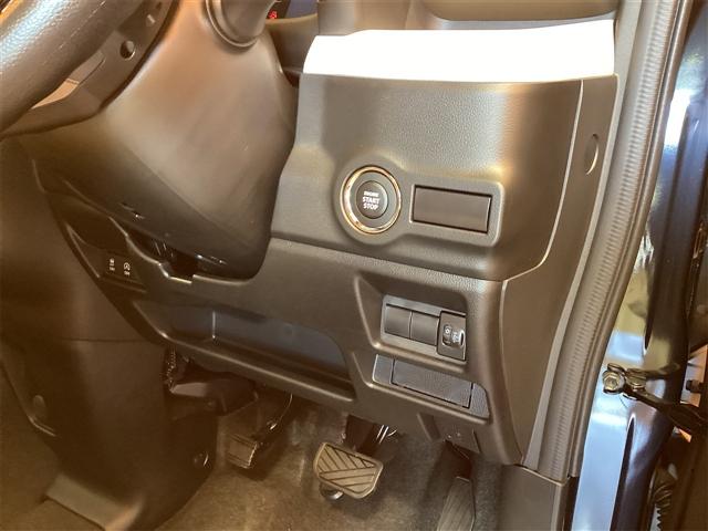 スペーシア ハイブリッドG 届出済未使用車 禁煙車 スズキセーフティサポート LEDヘッドライト スマートキー プッシュスタート アイドリングストップ 両側スライドドア ステアリングスイッチ 電動格納ミラー ヘッドライトレベライ(10枚目)