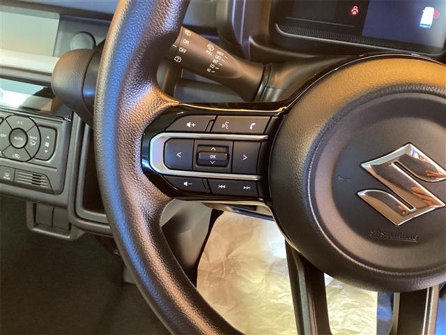スペーシア ハイブリッドG 届出済未使用車 禁煙車 スズキセーフティサポート LEDヘッドライト スマートキー プッシュスタート アイドリングストップ 両側スライドドア ステアリングスイッチ 電動格納ミラー ヘッドライトレベライ(12枚目)