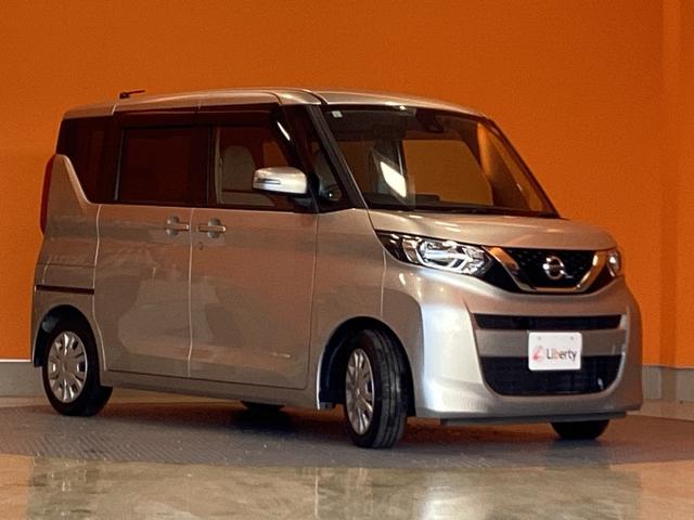 ルークス Ｘ　ＥＴＣ　全周囲カメラ　両側スライド・片側電動　ナビ　ＴＶ　クリアランスソナー　衝突被害軽減システム　スマートキー　アイドリングストップ　電動格納ミラー　ベンチシート　ＣＶＴ（17枚目）