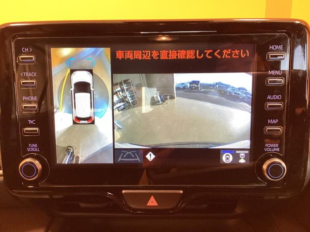 ヤリスクロス ハイブリッドＺ　トヨタセーフティセンス　純正ディスプレイ　Ｂｌｕｅｔｏｏｔｈ対応　パノラミックビューモニター　アダプティブクルーズコントロール　ステアリングヒーター　ＥＴＣ　電子パーキング　前席シートヒーター（8枚目）