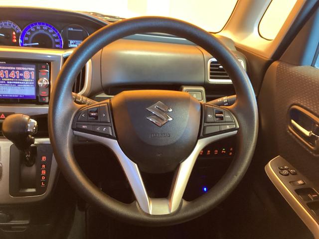 ソリオ ハイブリッドＭＸ　衝突軽減Ｂ　社外ナビ　Ｂｌｕｅｔｏｏｔｈ対応　クルーズコントロール　左パワースライドドア　スマートキー　プッシュスタート　アイドリングストップ　ステアリングスイッチ　電動格納ミラー　純正アルミホイール（3枚目）