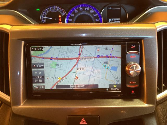 ソリオ ハイブリッドＭＸ　衝突軽減Ｂ　社外ナビ　Ｂｌｕｅｔｏｏｔｈ対応　クルーズコントロール　左パワースライドドア　スマートキー　プッシュスタート　アイドリングストップ　ステアリングスイッチ　電動格納ミラー　純正アルミホイール（4枚目）