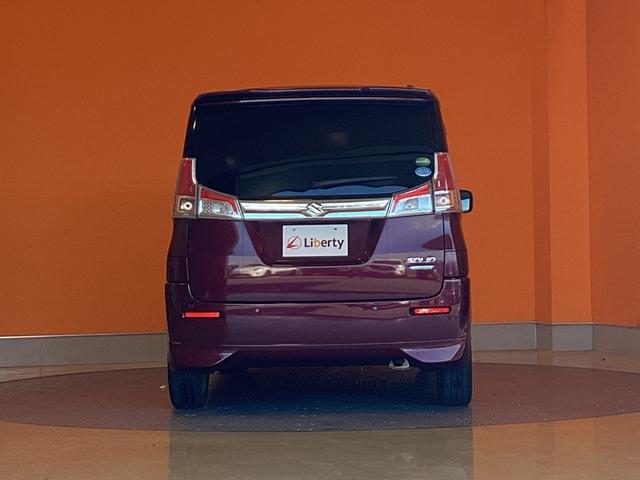 ソリオ ハイブリッドＭＸ　衝突軽減Ｂ　社外ナビ　Ｂｌｕｅｔｏｏｔｈ対応　クルーズコントロール　左パワースライドドア　スマートキー　プッシュスタート　アイドリングストップ　ステアリングスイッチ　電動格納ミラー　純正アルミホイール（16枚目）