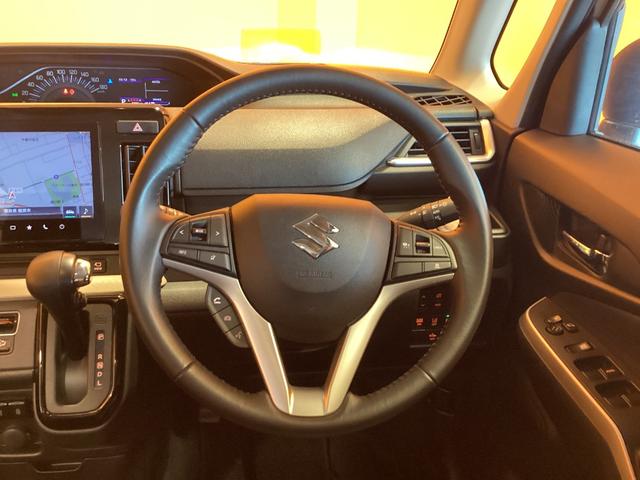 ソリオ ハイブリッドＭＺ　スズキセーフティサポート　純正９インチナビ　Ｂｌｕｅｔｏｏｔｈ対応　全方位カメラ　ヘッドアップディスプレイ　アダプティブクルーズコントロール　両側自動ドア　スマートキー　プッシュスタート（6枚目）