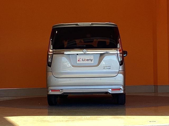 ソリオ ハイブリッドＭＺ　スズキセーフティサポート　純正９インチナビ　Ｂｌｕｅｔｏｏｔｈ対応　全方位カメラ　ヘッドアップディスプレイ　アダプティブクルーズコントロール　両側自動ドア　スマートキー　プッシュスタート（19枚目）