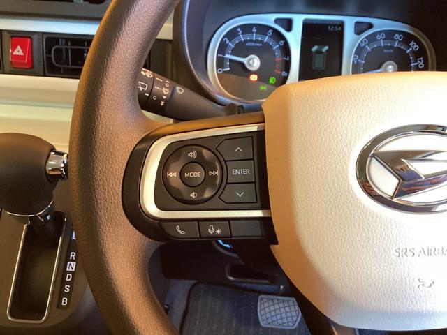 ムーヴキャンバス ストライプスＧ　衝突軽減Ｂ　ＬＥＤヘッドライト　電子パーキング　前席シートヒーター　両側自動ドア　スマートキー　プッシュスタート　アイドリングストップ　ステアリングスイッチ　電動格納ミラー　オートエアコン（11枚目）