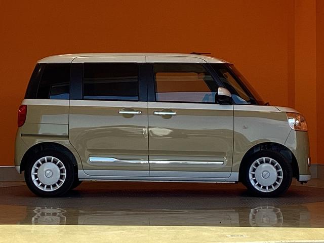 ムーヴキャンバス ストライプスＧ　衝突軽減Ｂ　ＬＥＤヘッドライト　電子パーキング　前席シートヒーター　両側自動ドア　スマートキー　プッシュスタート　アイドリングストップ　ステアリングスイッチ　電動格納ミラー　オートエアコン（17枚目）