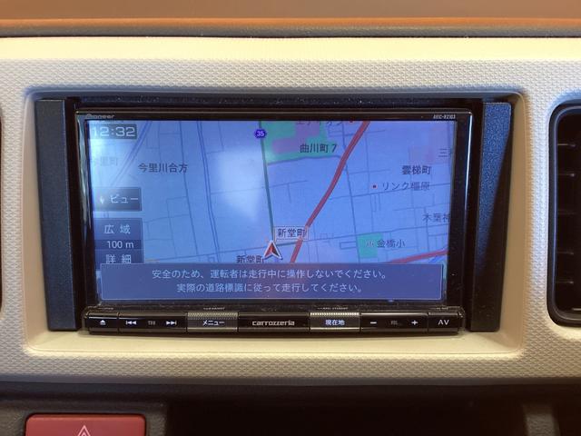 アルト Ｌ　社外ナビ　Ｂｌｕｅｔｏｏｔｈ対応　アイドリングストップ　運転席シートヒーター　ヘッドライトレベライザー（7枚目）