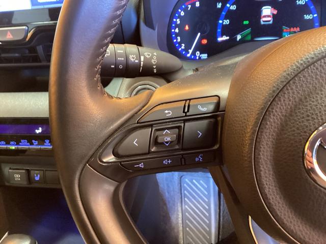 ヤリスクロス Z トヨタセーフティセンス 純正ディスプレイ Bluetooth対応 パノラミックビューモニター ETC アダプティブクルーズコントロール 前席シートヒーター 革巻きステアリング LEDヘッドライト(33枚目)