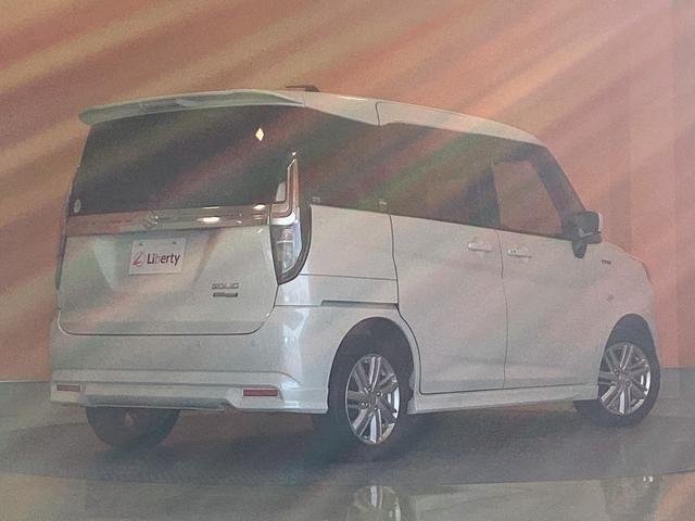 ソリオ ハイブリッドＭＸ　スズキセーフティサポート　社外ナビ　Ｂｌｕｅｔｏｏｔｈ対応　Ｂカメラ　ＥＴＣ　左パワースライドドア　スマートキー　プッシュスタート　アイドリングストップ　クルーズコントロール　純正アルミホイール（18枚目）