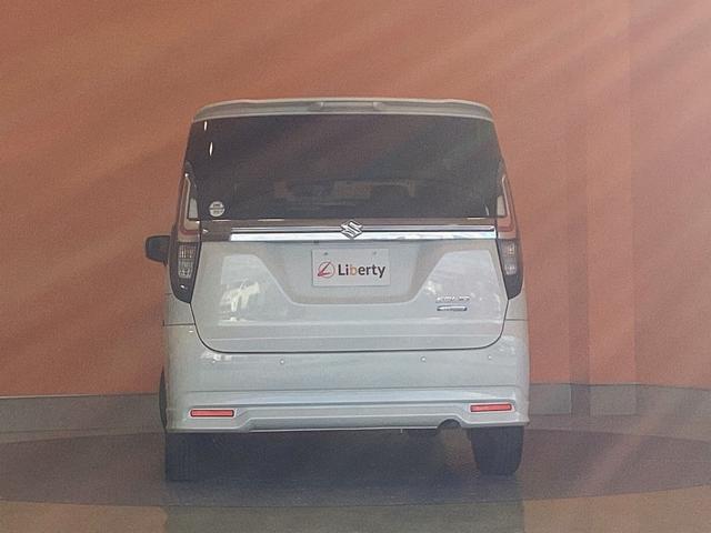 ソリオ ハイブリッドＭＸ　スズキセーフティサポート　社外ナビ　Ｂｌｕｅｔｏｏｔｈ対応　Ｂカメラ　ＥＴＣ　左パワースライドドア　スマートキー　プッシュスタート　アイドリングストップ　クルーズコントロール　純正アルミホイール（19枚目）