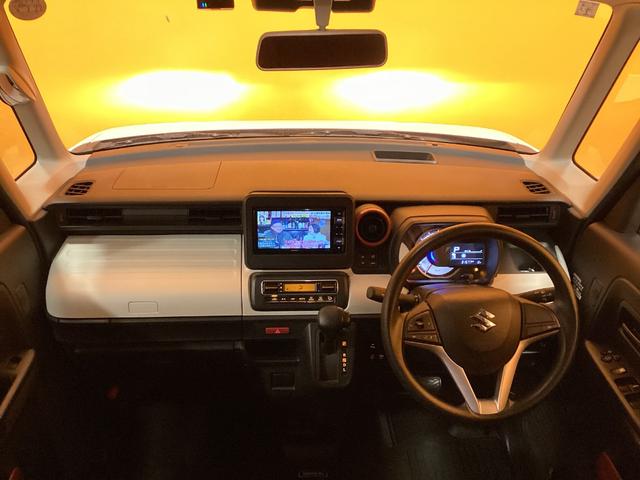 スペーシア ハイブリッドＧ　衝突軽減Ｂ　社外ナビ　ＴＶ　Ｂｌｕｅｔｏｏｔｈ対応　全方位カメラ　両側スライドドア　スマートキー　プッシュスタート　アイドリングストップ　ヘッドライトレベライザー　電動格納ミラー　オートエアコン（5枚目）