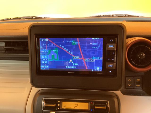 スペーシア ハイブリッドＧ　衝突軽減Ｂ　社外ナビ　ＴＶ　Ｂｌｕｅｔｏｏｔｈ対応　全方位カメラ　両側スライドドア　スマートキー　プッシュスタート　アイドリングストップ　ヘッドライトレベライザー　電動格納ミラー　オートエアコン（8枚目）