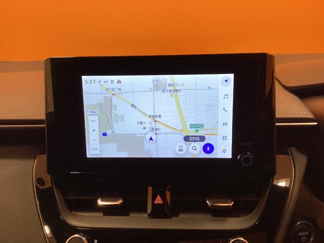 カローラツーリング ハイブリッド　ダブルバイビー　トヨタセーフティセンス　純正ディスプレイ　Ｂｌｕｅｔｏｏｔｈ対応　ＴＶ　Ｂカメラ　ＥＴＣ２．０　アダプティブクルーズコントロール　電子パーキング　ＬＥＤヘッドライト　フォグライト　スマートキー（7枚目）