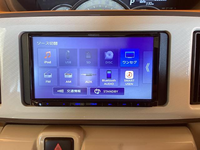 ムーヴキャンバス Ｇメイクアップリミテッド　ＳＡＩＩＩ　ＥＴＣ　全周囲カメラ　両側電動スライドドア　ナビ　ＴＶ　衝突被害軽減システム　オートマチックハイビーム　オートライト　ＬＥＤヘッドランプ　スマートキー　アイドリングストップ　電動格納ミラー（8枚目）