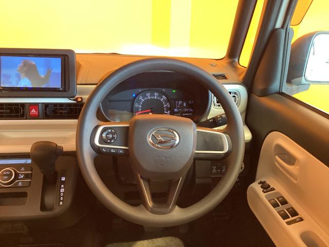 ムーヴキャンバス ストライプスＸ　ＥＴＣ　全周囲カメラ　両側電動スライドドア　ナビ　ＴＶ　クリアランスソナー　衝突被害軽減システム　オートライト　スマートキー　アイドリングストップ　電動格納ミラー　ベンチシート（6枚目）