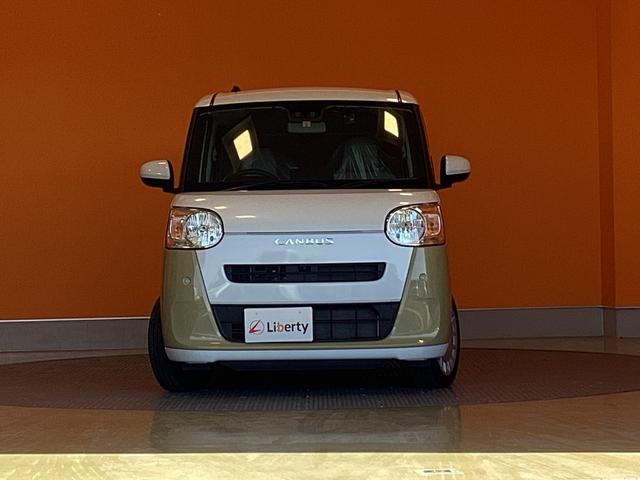 ムーヴキャンバス ストライプスＸ　ＥＴＣ　全周囲カメラ　両側電動スライドドア　ナビ　ＴＶ　クリアランスソナー　衝突被害軽減システム　オートライト　スマートキー　アイドリングストップ　電動格納ミラー　ベンチシート（15枚目）