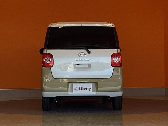 ムーヴキャンバス ストライプスＸ　ＥＴＣ　全周囲カメラ　両側電動スライドドア　ナビ　ＴＶ　クリアランスソナー　衝突被害軽減システム　オートライト　スマートキー　アイドリングストップ　電動格納ミラー　ベンチシート（19枚目）