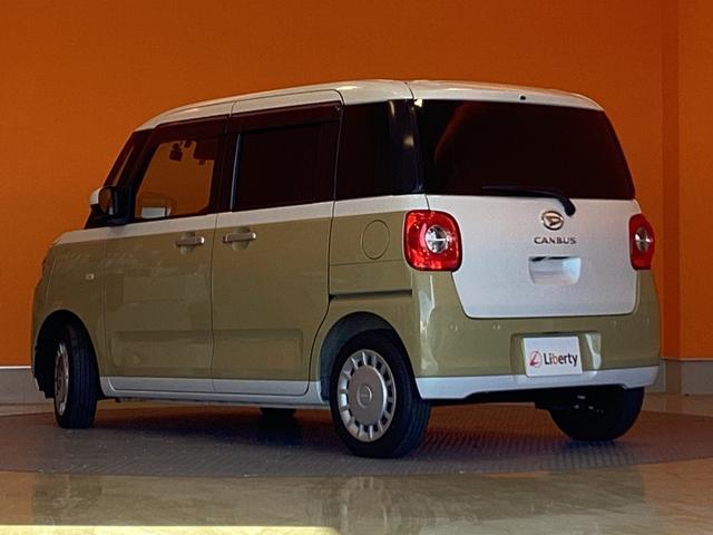 ムーヴキャンバス ストライプスＸ　ＥＴＣ　全周囲カメラ　両側電動スライドドア　ナビ　ＴＶ　クリアランスソナー　衝突被害軽減システム　オートライト　スマートキー　アイドリングストップ　電動格納ミラー　ベンチシート（20枚目）